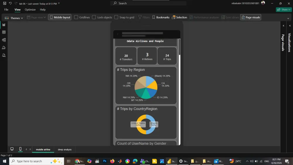 تحليل البيانات باستخدام Power BI