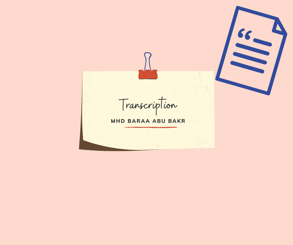 تفريغ ملفات صوتية بالعربية أو الإنجليزية