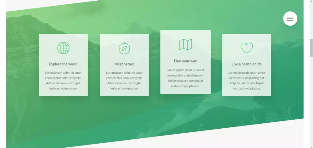 تنفيذ صفحة ويب باستخدام HTML, CSS, JavaScript