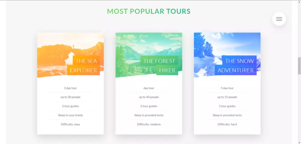 تنفيذ صفحة ويب باستخدام HTML, CSS, JavaScript