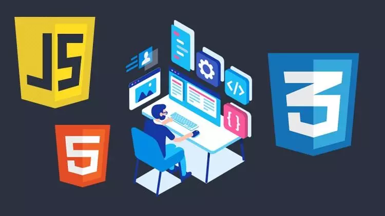 إنشاء موقع واجهة أمامية يصل الي 10 صفحات ثابتة باستخدام HTML, CSS, وJavaScript