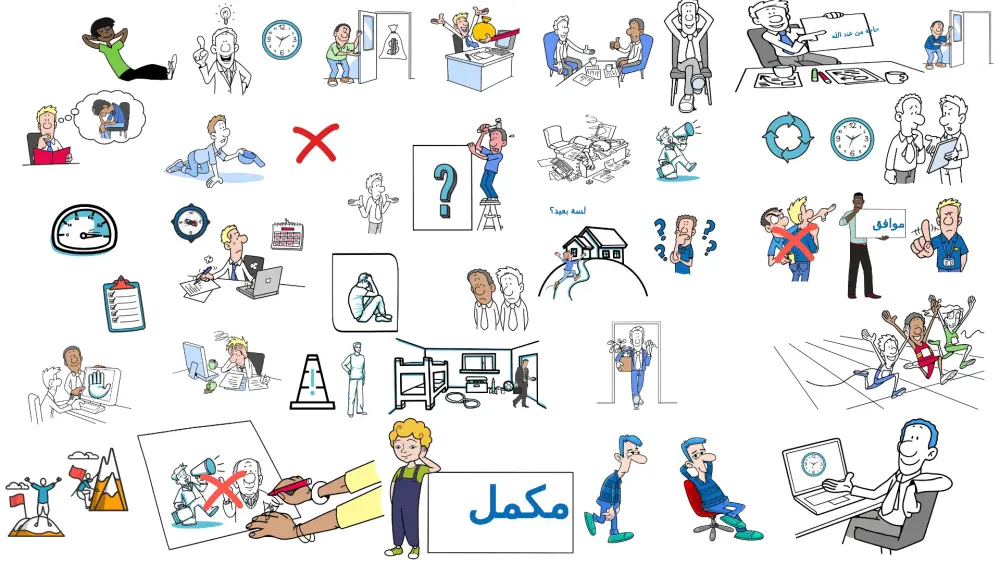 إنشاء فيديو وايت بورد عالي الجودة