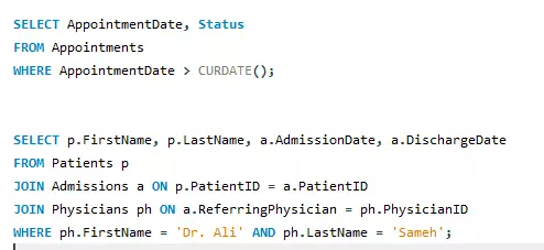 تصميم قاعدة بيانات باستخدام mysql, sql, access