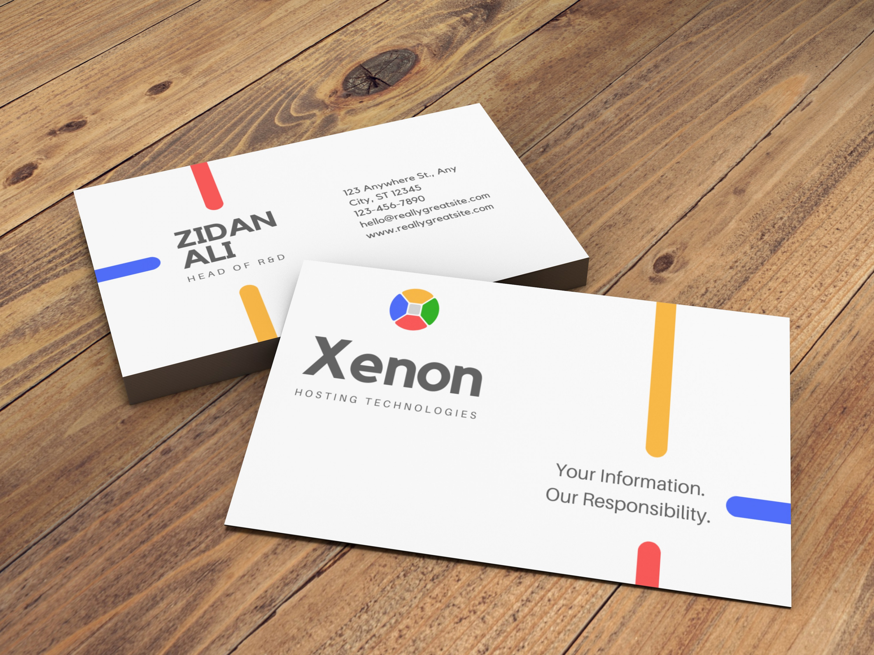 تصميم بطاقة اعمال Business Card بشكل احترافي ومميز