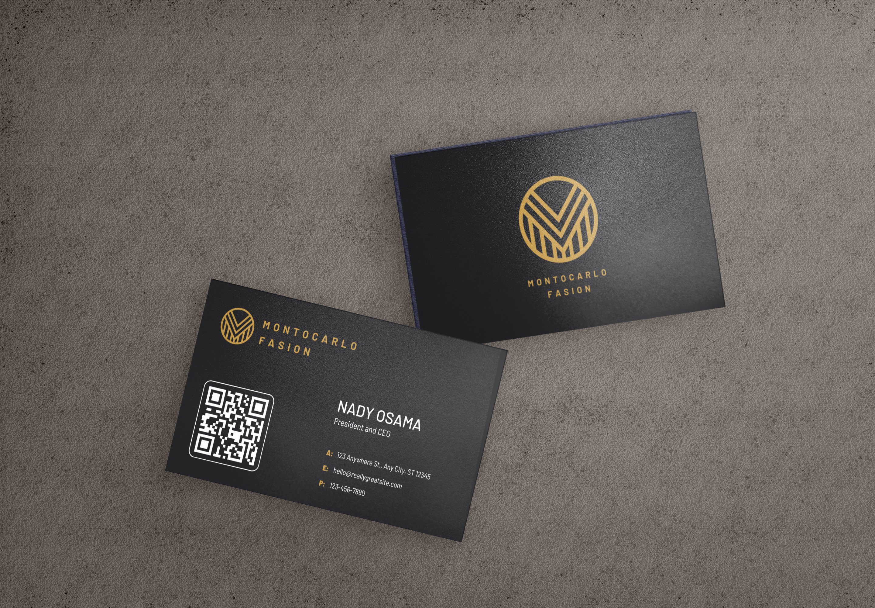 تصميم بطاقة اعمال Business Card بشكل احترافي ومميز