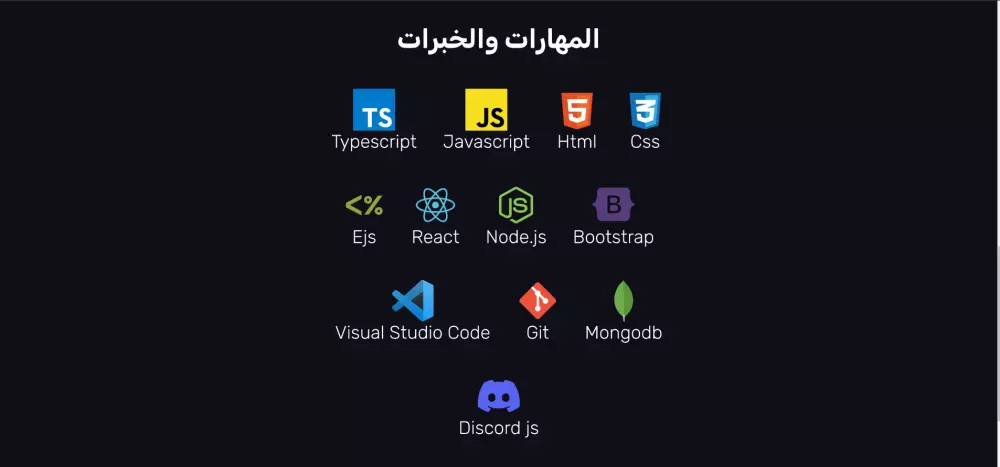 برمجه موقع الكتروني لعرض الاعمال (بروتوفوليو - Protofolio)