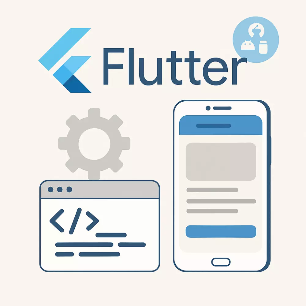 برمجة تطبيق android باستخدام flutter