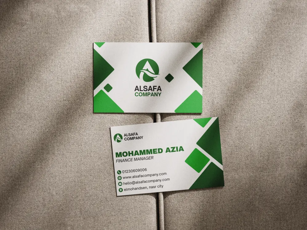 تصميم بزنس كارد احترافي