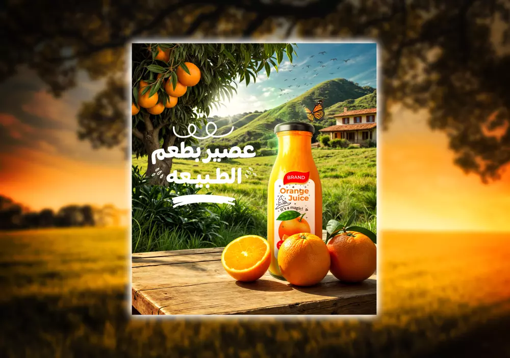 تصميم بوست ( إعلان) سوشيال ميديا احترافي