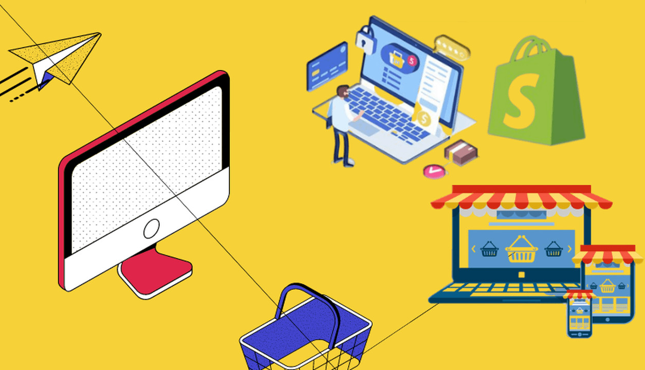 تصميم متجر الكتروني على منصة الشوبيفاي