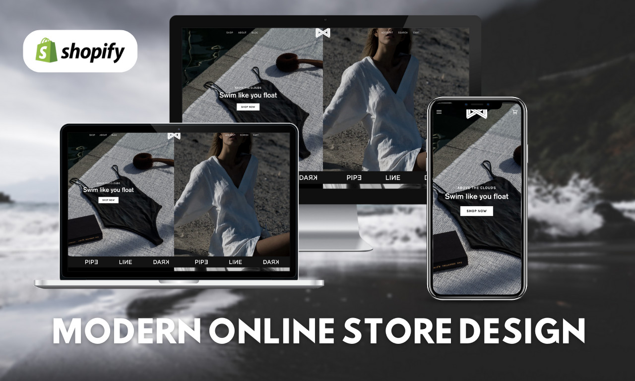 تصميم متجرك على فاذر شوب father shops  باحترافية