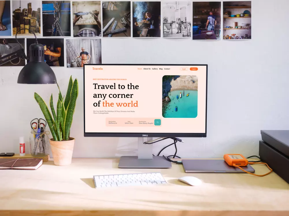 واجهة ويب متجاوبة تعمل على الموبايل والتابلت باحترافية