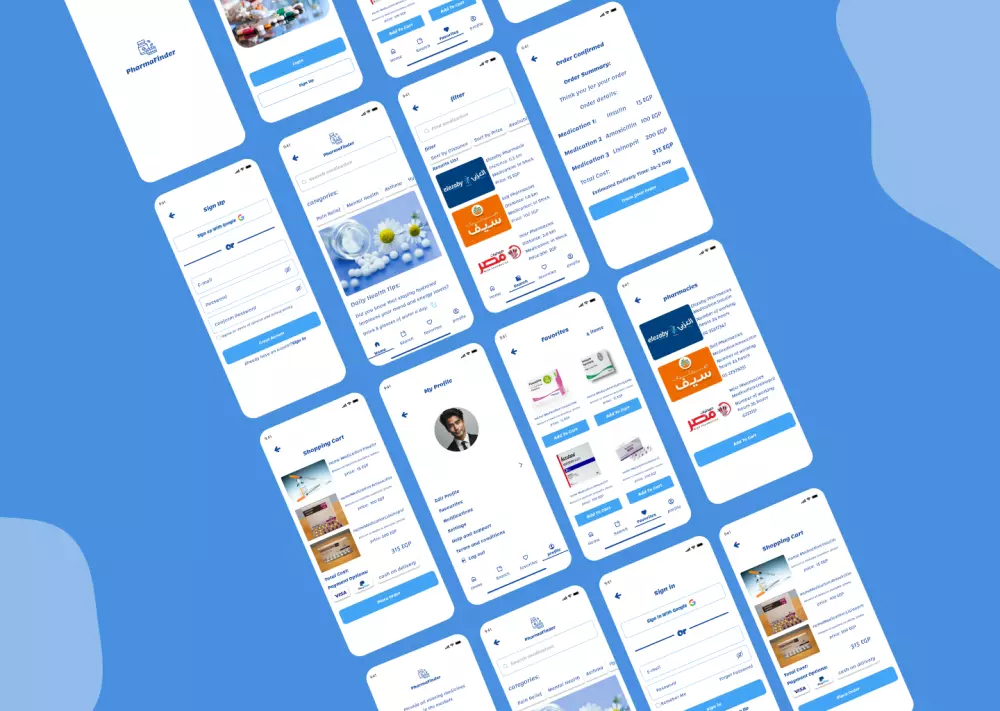 تصميم وتطوير واجهات المستخدم بشكل احترافي UI/Ux