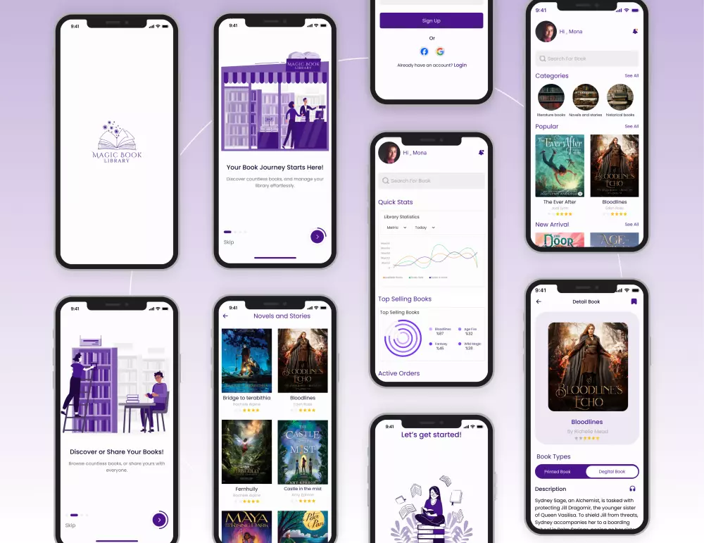 تصميم واجهة وتجربة المستخدم UX/UI لتطبيقات الجوال والمواقع الإلكترونية