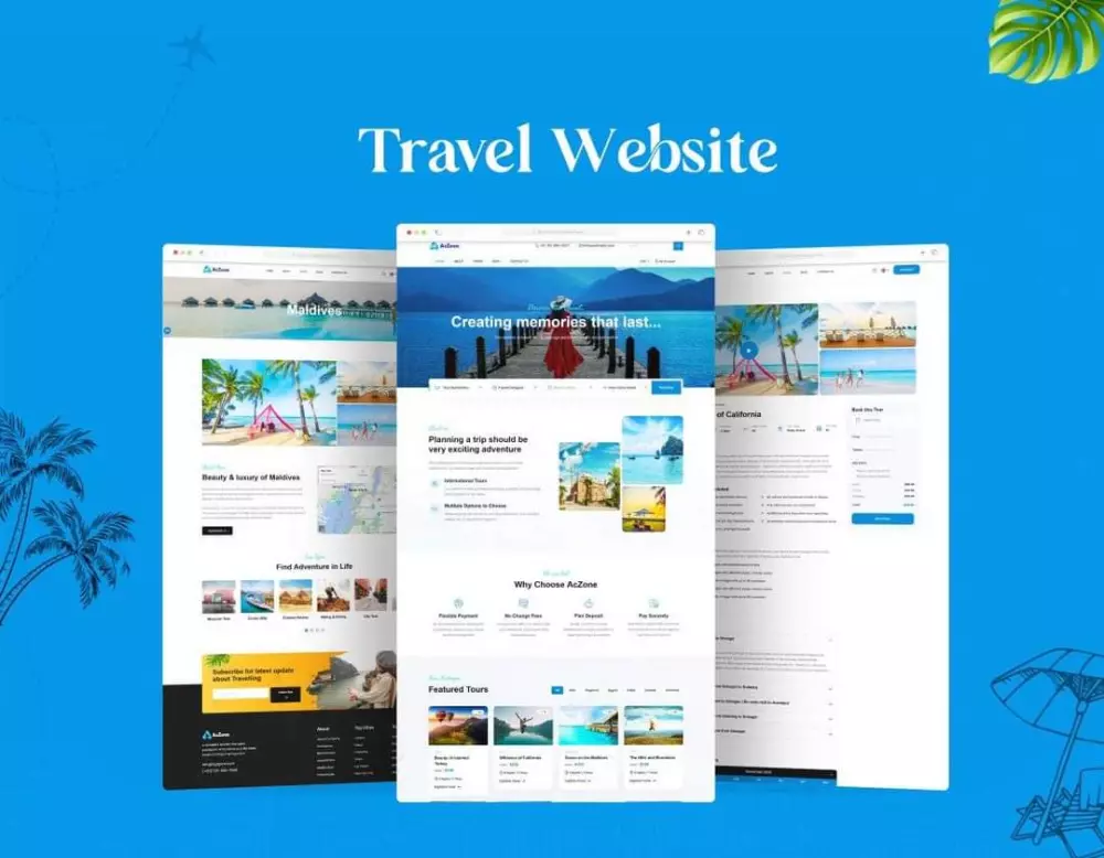 أنشأ و تصميم مواقع الالكتروني