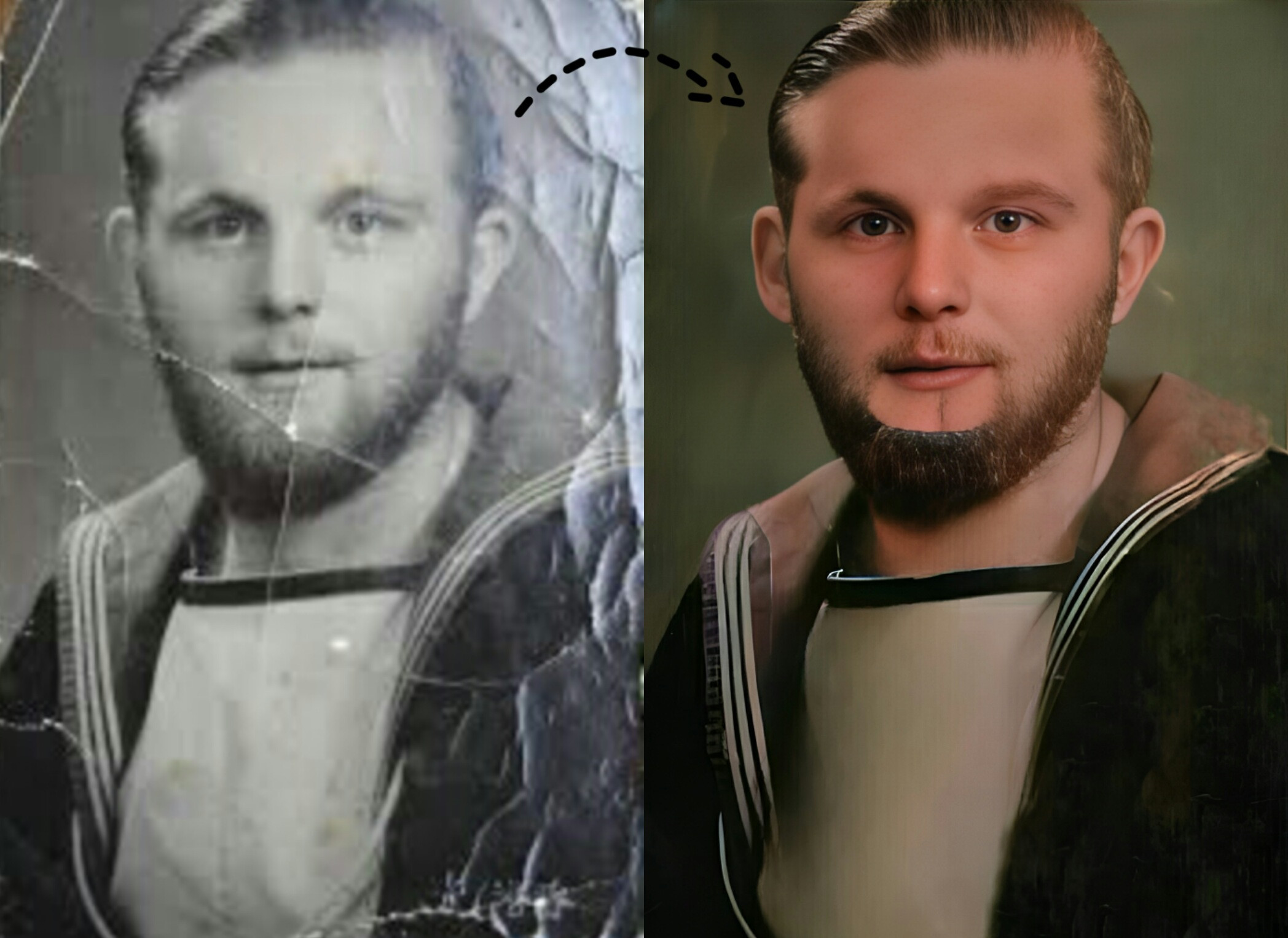 تحسين وتلوين الصور القديمة