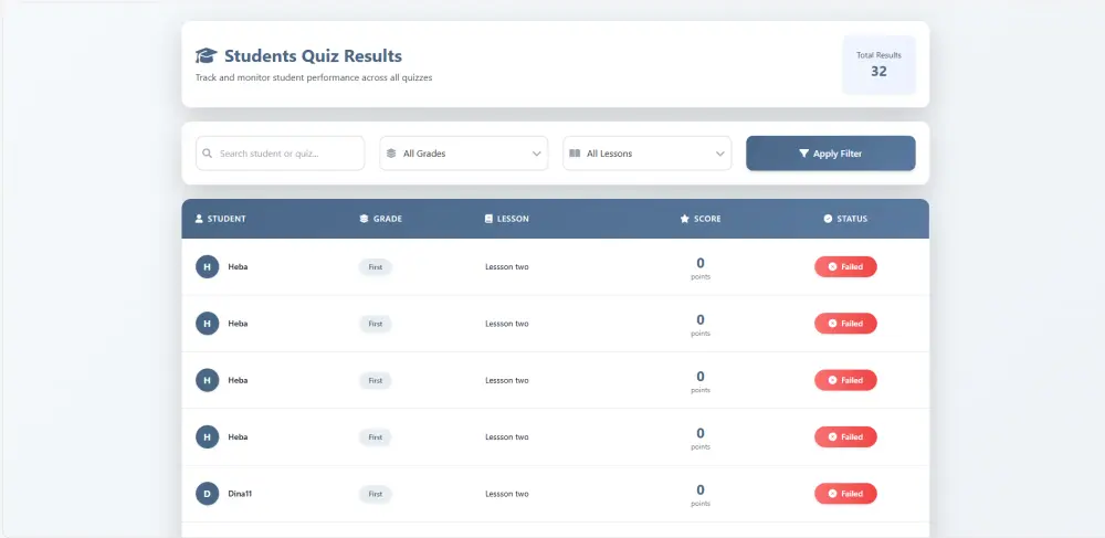تصميم منصة تعليمية متكاملة (E-Learning Platform)