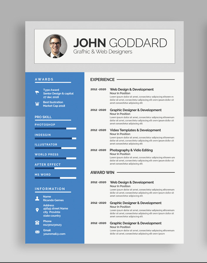 بقدم لحضراتكم خدمة تصميم السيرة الذاتية "Cv"