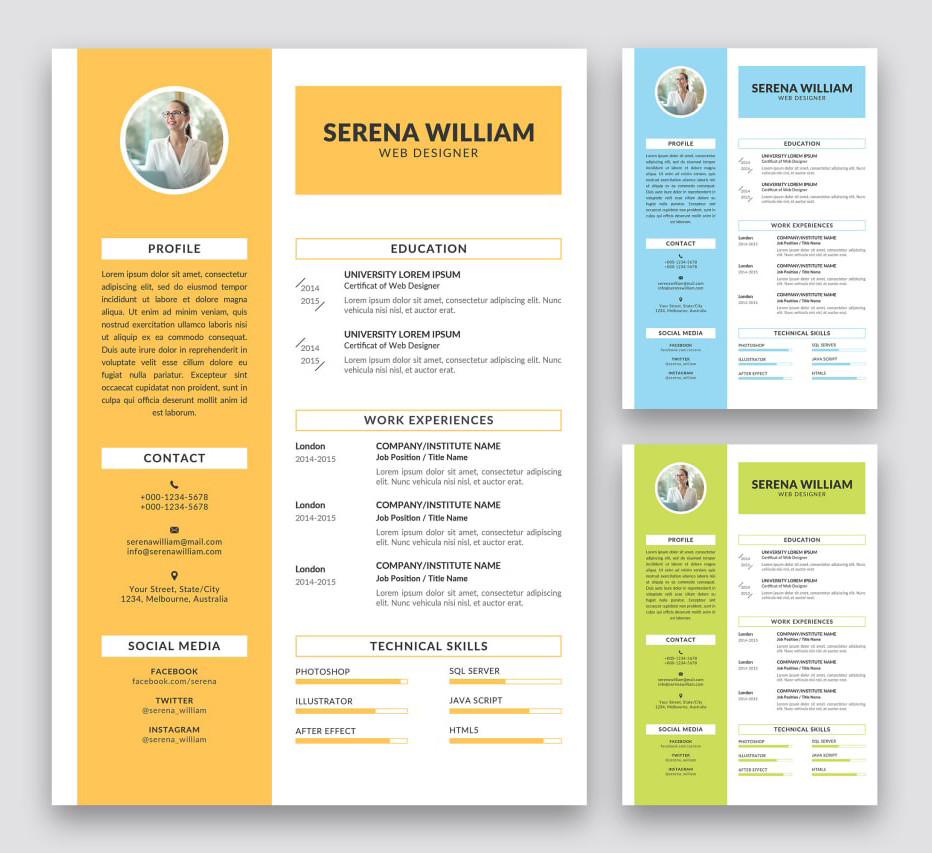 بقدم لحضراتكم خدمة تصميم السيرة الذاتية "Cv"