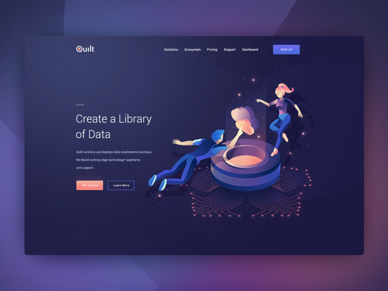 تصميم صفحة هبوط landing page