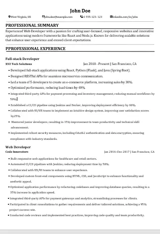 كتابة و تصميم سيرة ذاتية Resume / CV احترافية متوافقة مع نظام الـ ATS و تصميم Cover Letter و إنشاء LinkedIn احترافي.