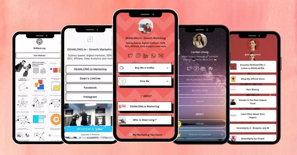 إعداد صفحات Beacons، Linktree، وLinkpop للروابط الحيوية خلال 120 دقيقة.