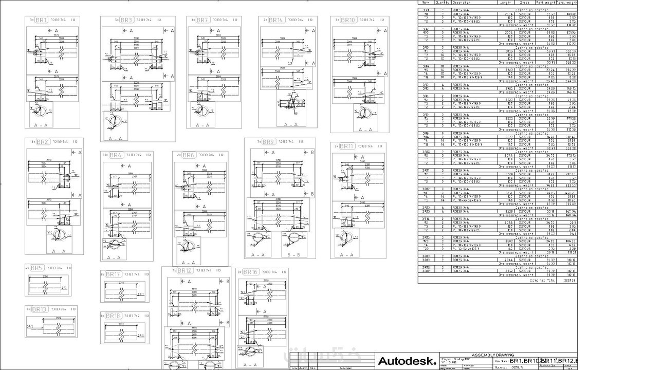 تصميم انشائي للمنشآت المعدنية( هنجر معدني ) بالكود السعودي