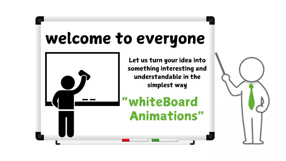 تصميم فيديوهات احترافيه وايت بورد whiteboard