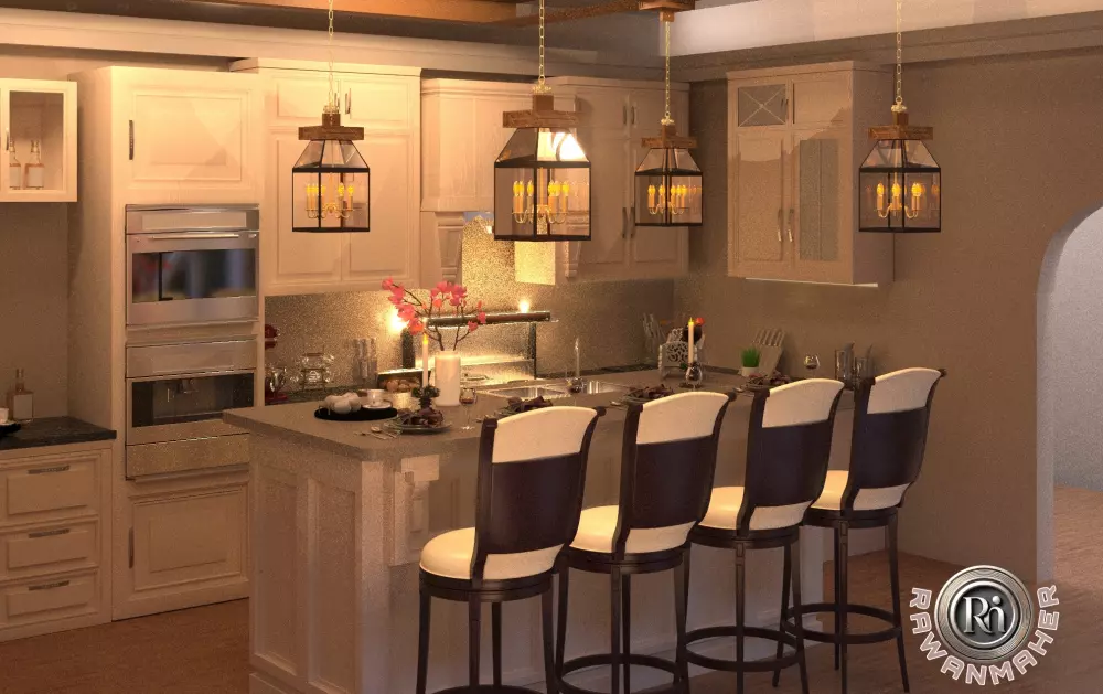 تصميم داخلي احترافي للمساحات السكنية والتجارية