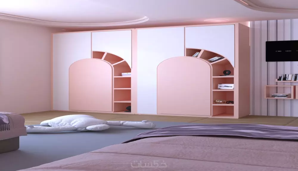 تصميم داخلي للغرف بدقة واهتمام بالتفاصيل