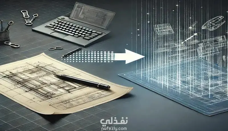رسم المخططات المعمارية باستخدام AutoCAD
