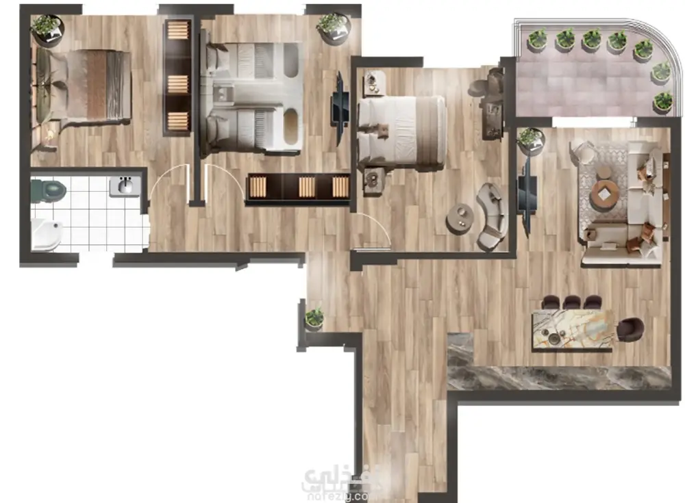رسم المخططات المعمارية باستخدام AutoCAD