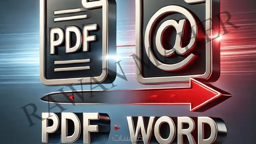 التحويل من ملف pdf أو صور إلى word او العكس باحترافية