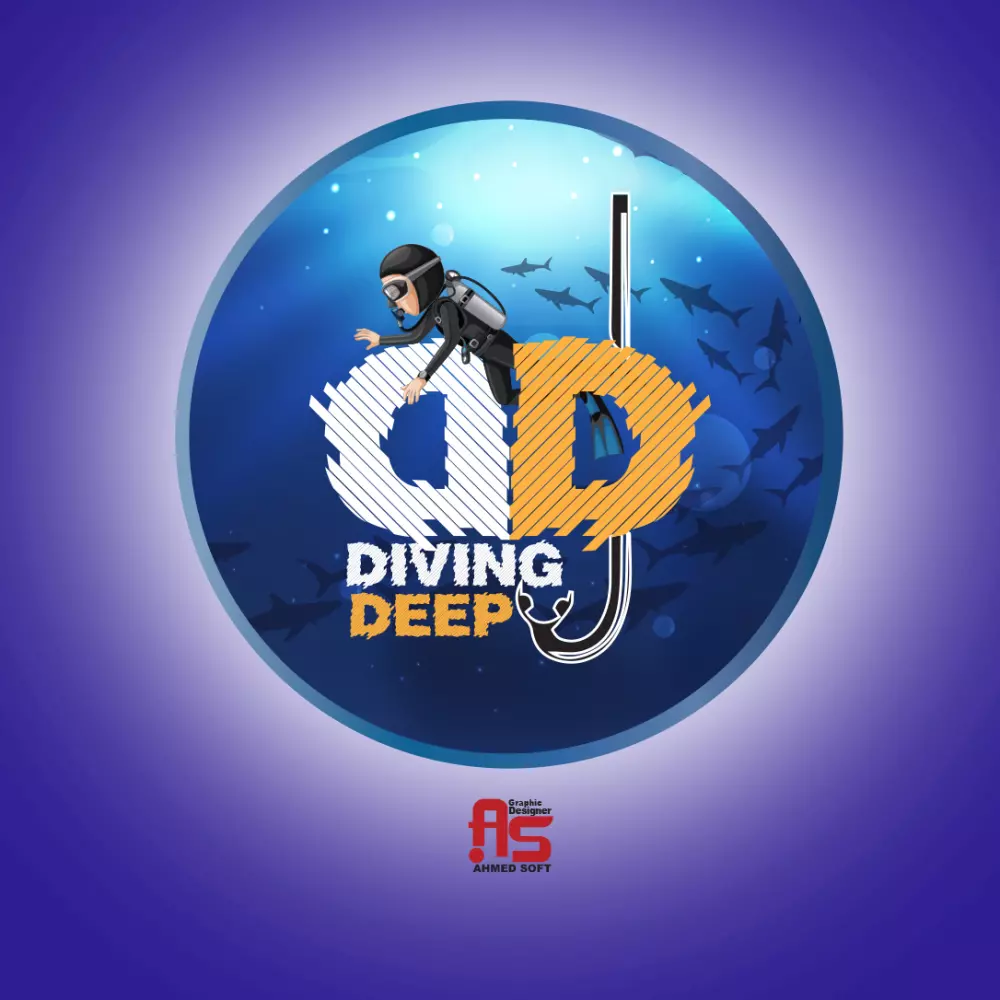 تصميم شعار احترافي بخط حر فني يعكس هوية مشروعك