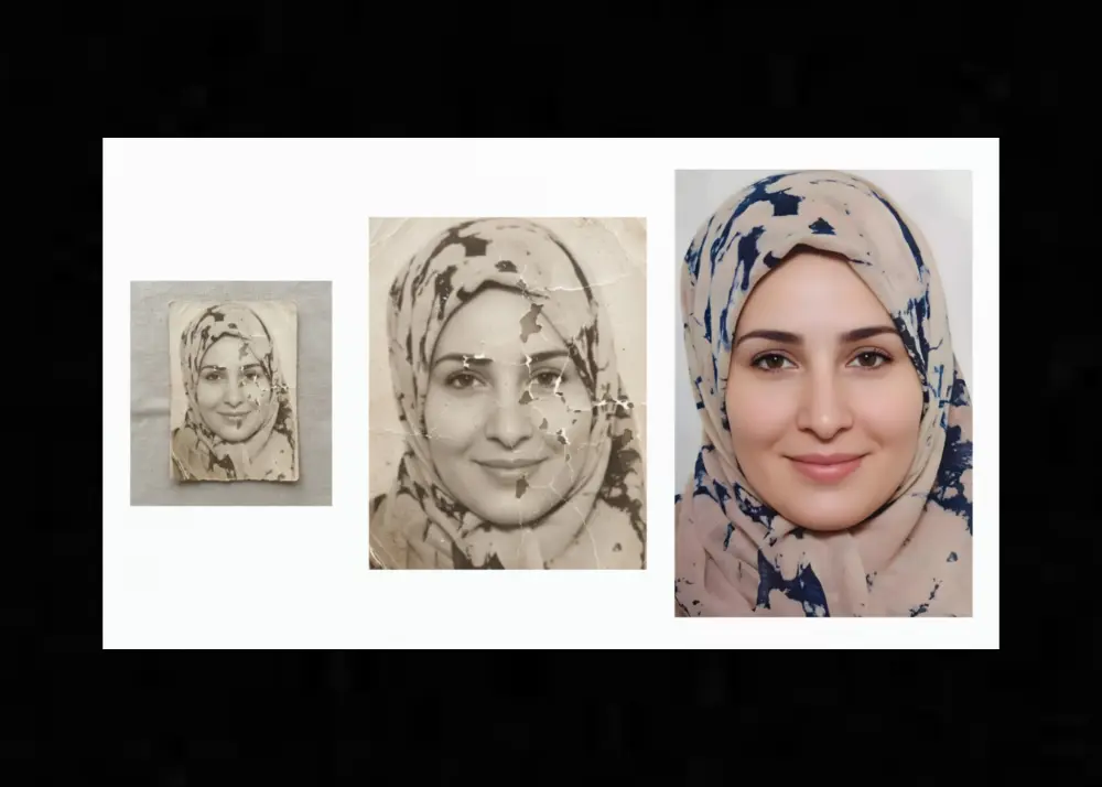 ترميم الصور القديمة