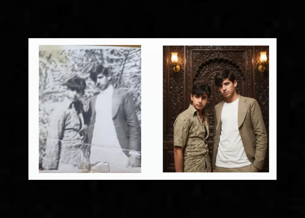 ترميم الصور القديمة