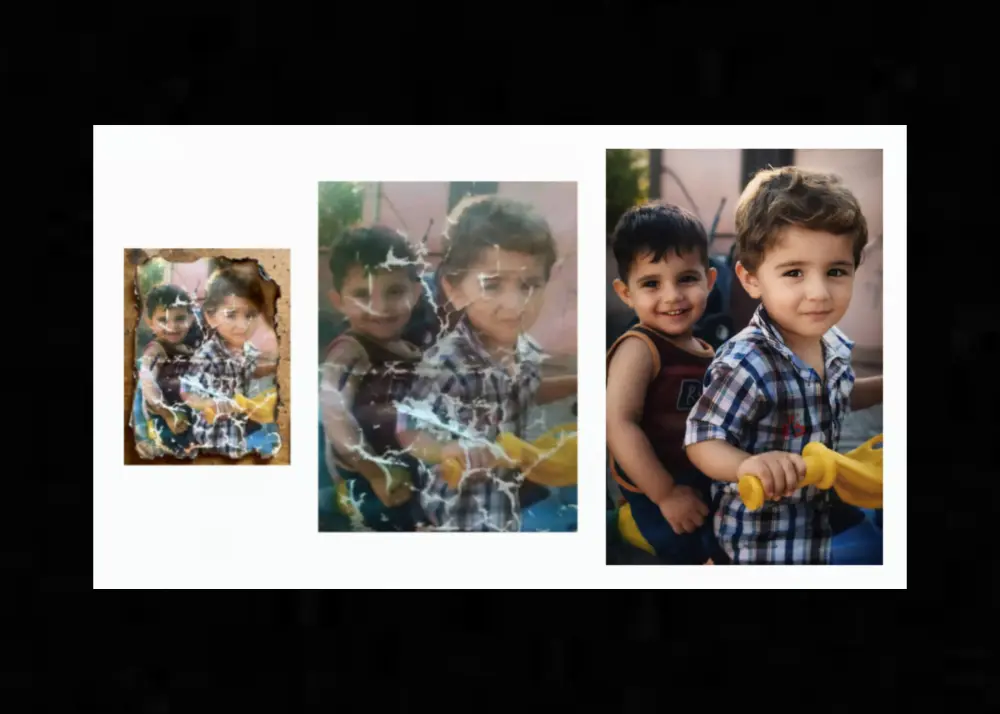 ترميم الصور القديمة