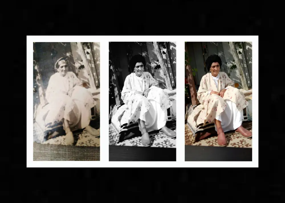 ترميم الصور القديمة