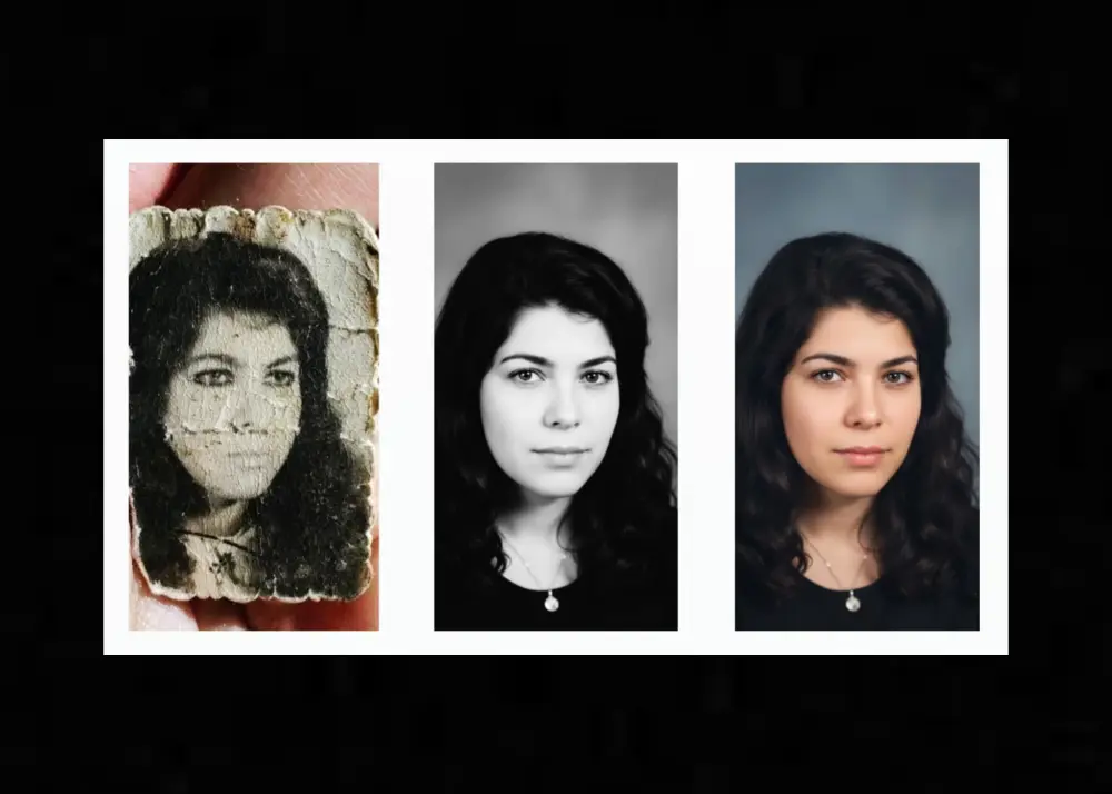 ترميم الصور القديمة