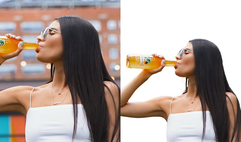 تفريغ خلفيات الصور بدقه ممتازه