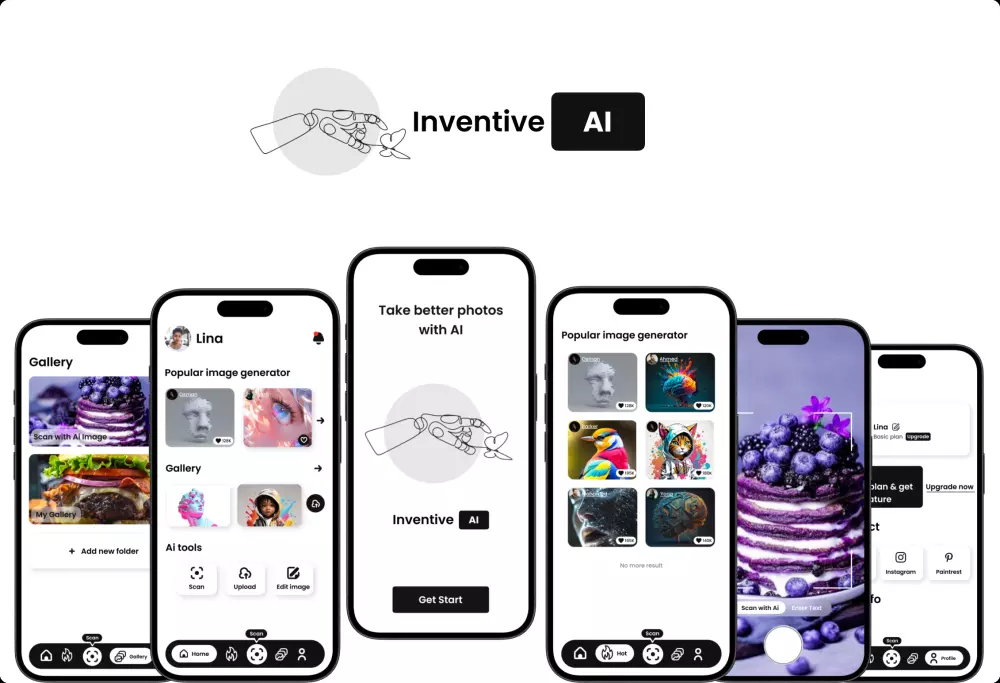 تصميم تطبيقات الهاتف و المواقع UI/UX Design