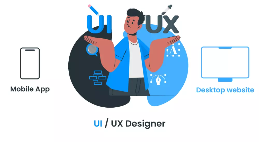 تصميم تطبيقات الهاتف و المواقع UI/UX Design
