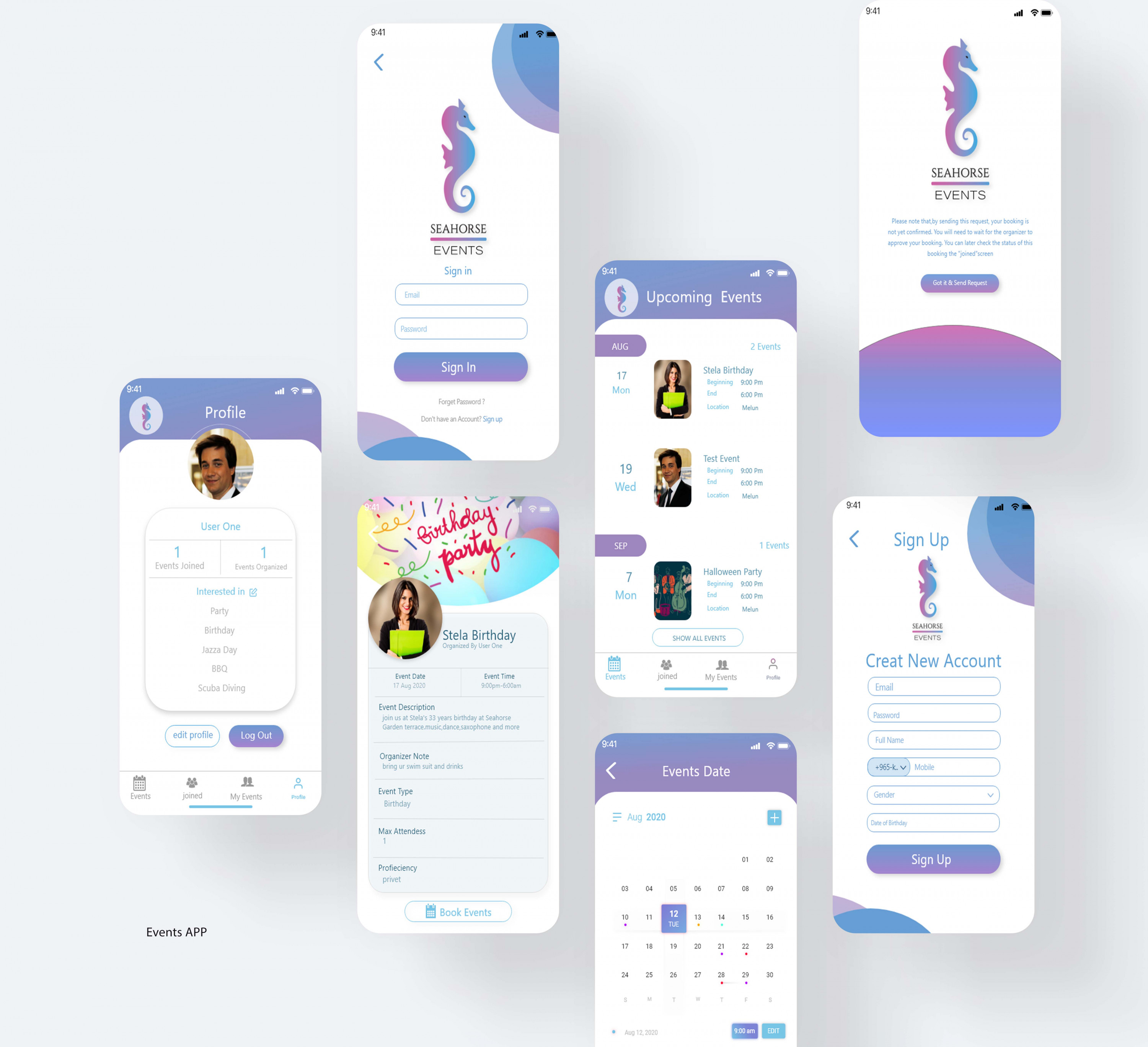 تصميم واجهات المستخدم , اندويد . أيفون UI/UX Design