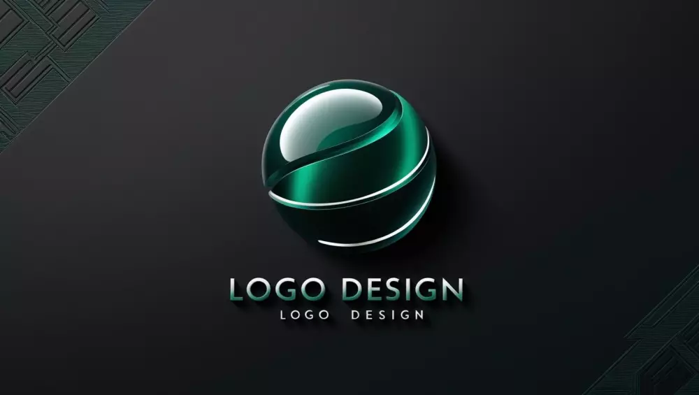 تصميم شعارات ثلاثية الأبعاد بجودة عالية (3D Logos - PNG Format)