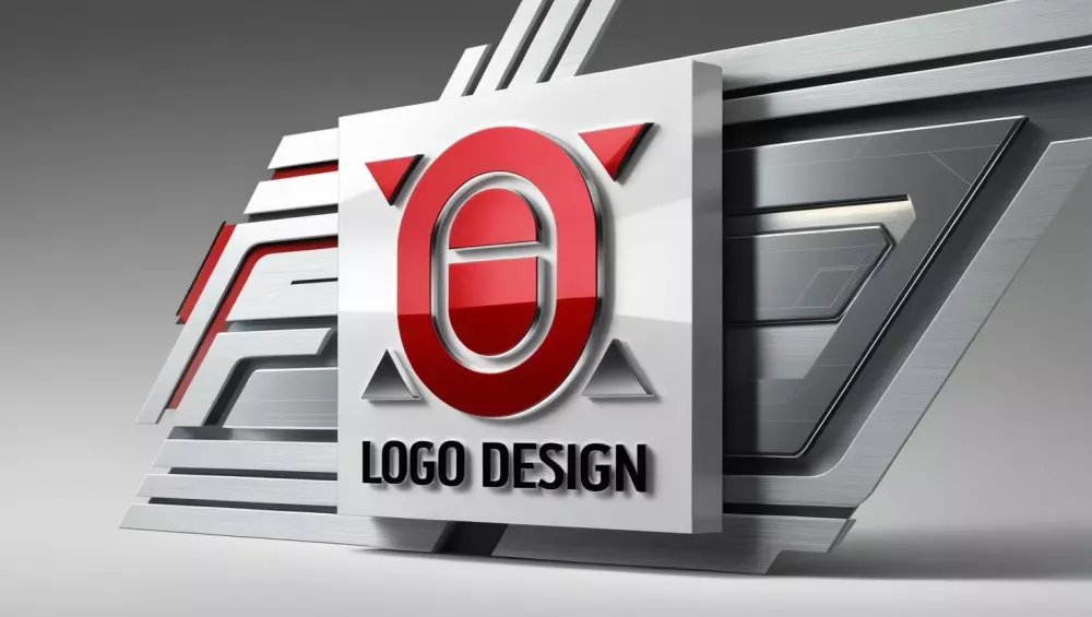 تصميم شعارات ثلاثية الأبعاد بجودة عالية (3D Logos - PNG Format)