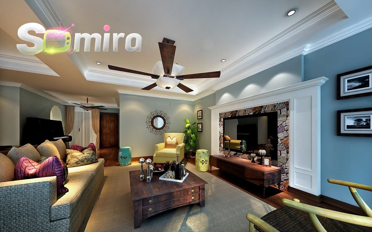 تصميم ديكورات داخلية وخارجية 3D