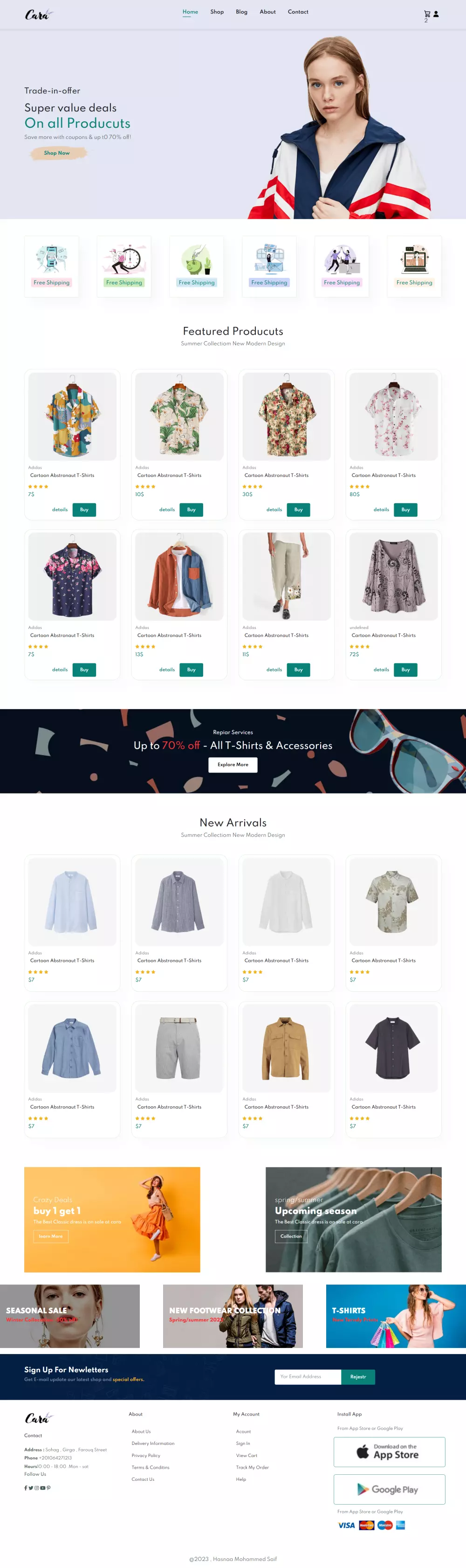 تصميم موقعك الالكتروني بشكل احترافي وجذاب