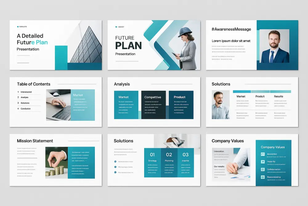 عمل عرض تقديمي احترافي presentation