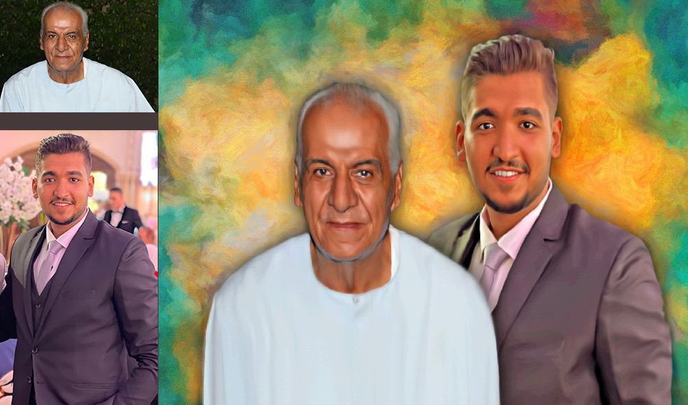 سأجمع لك صورتك مع صورة شخص اخر في صورة واحدة بافضل طرق الدمج