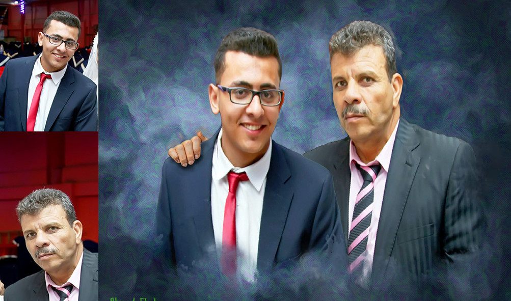 سأجمع لك صورتك مع صورة شخص اخر في صورة واحدة بافضل طرق الدمج